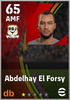 Abdelhay El Forsy — AMF, OVR 65, MAX 65