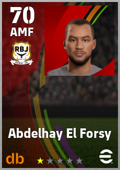 Abdelhay El Forsy — AMF, OVR 70, MAX 70