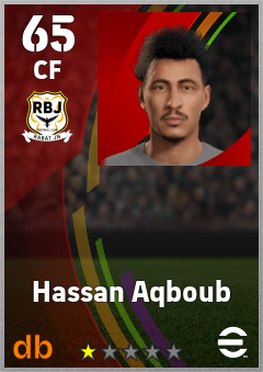 Hassan Aqboub eFootball player card