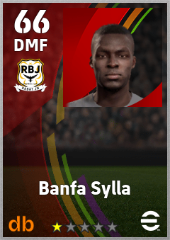 Banfa Sylla — DMF, OVR 66, MAX 66