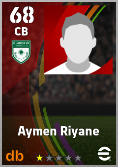 Aymen Riyane — CB, OVR 68, MAX 68