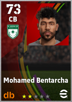 Mohamed Bentarcha — CB, OVR 73, MAX 73