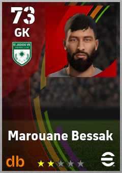 Marouane Bessak — GK, OVR 73, MAX 73