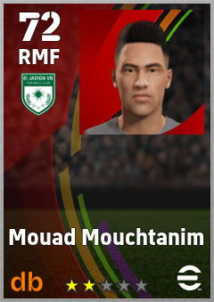 Mouad Mouchtanim — RMF, OVR 72, MAX 72