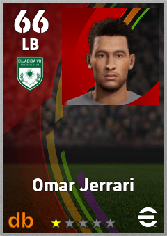 Omar Jerrari eFootball player card