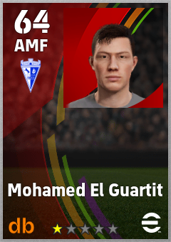 Mohamed El Guartit — AMF, OVR 64, MAX 64