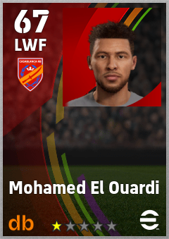 Mohamed El Ouardi — LWF, OVR 67, MAX 67