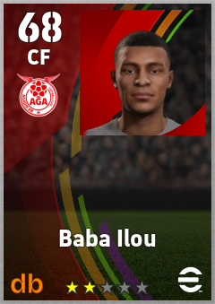Baba Ilou eFootball player card