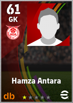 Hamza Antara eFootball player card