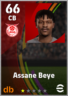 Assane Beye eFootball player card