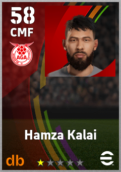 Hamza Kalai eFootball player card