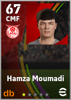Hamza Moumadi eFootball player card