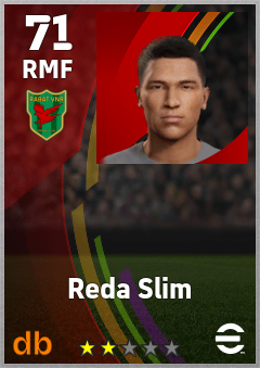 Reda Slim — RMF, OVR 71, MAX 71
