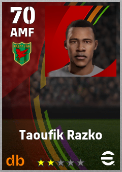 Taoufik Razko — AMF, OVR 70, MAX 70