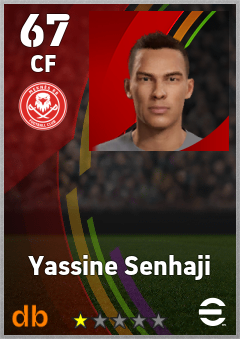 Yassine Senhaji eFootball player card