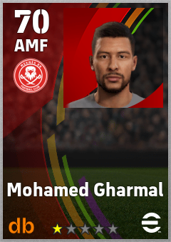 Mohamed Gharmal — AMF, OVR 70, MAX 70
