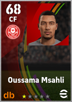 Oussama Msahli eFootball player card