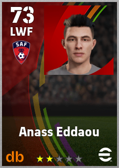 Anass Eddaou eFootball player card
