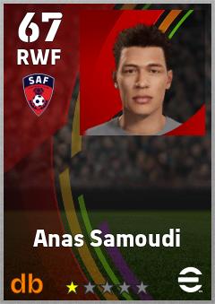 Anas Samoudi eFootball player card