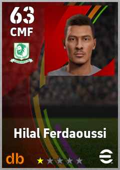 Hilal Ferdaoussi eFootball player card