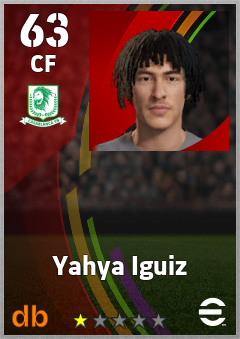 Yahya Iguiz eFootball player card