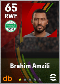 Brahim Amzili — RWF, OVR 65, MAX 65