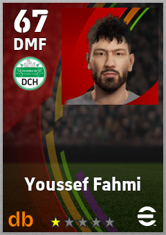 Youssef Fahmi eFootball player card