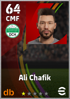 Ali Chafik — CMF, OVR 64, MAX 64