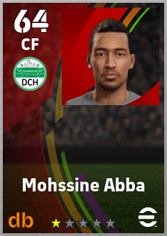 Mohssine Abba — CF, OVR 64, MAX 64