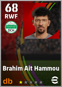 Brahim Ait Hammou eFootball player card