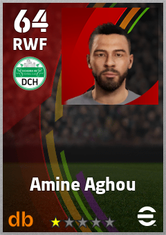 Amine Aghou — RWF, OVR 64, MAX 64