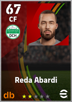 Reda Abardi — CF, OVR 67, MAX 67