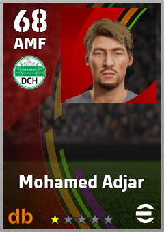 Mohamed Adjar eFootball player card