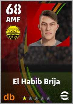 El Habib Brija — AMF, OVR 68, MAX 68