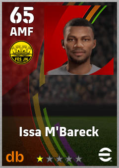 Issa M'Bareck eFootball player card