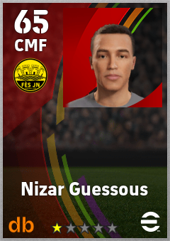 Nizar Guessous — CMF, OVR 65, MAX 65