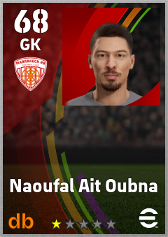 Naoufal Ait Oubna — GK, OVR 68, MAX 68