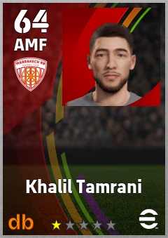 Khalil Tamrani — AMF, OVR 64, MAX 64