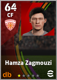 Hamza Zagmouzi eFootball player card