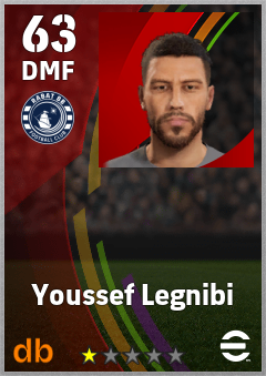 Youssef Legnibi eFootball player card
