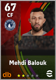 Mehdi Balouk eFootball player card