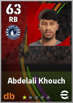 Abdelali Khouch eFootball player card