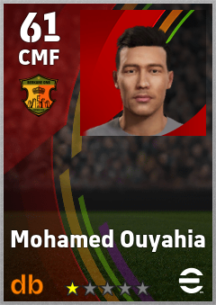 Mohamed Ouyahia eFootball player card