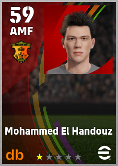 Mohammed El Handouz eFootball player card