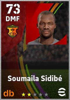 Soumaila Sidibé — DMF, OVR 73, MAX 73
