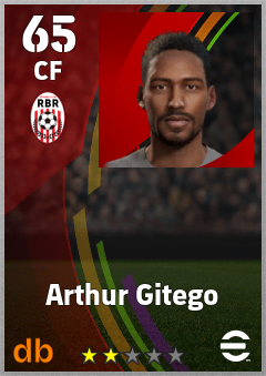Arthur Gitego eFootball player card