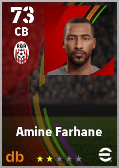 Amine Farhane eFootball player card