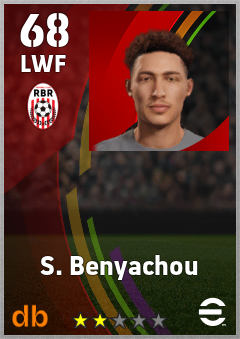 S. Benyachou — LWF, OVR 68, MAX 68