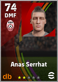 Anas Serrhat eFootball player card
