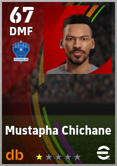 Mustapha Chichane — DMF, OVR 67, MAX 67